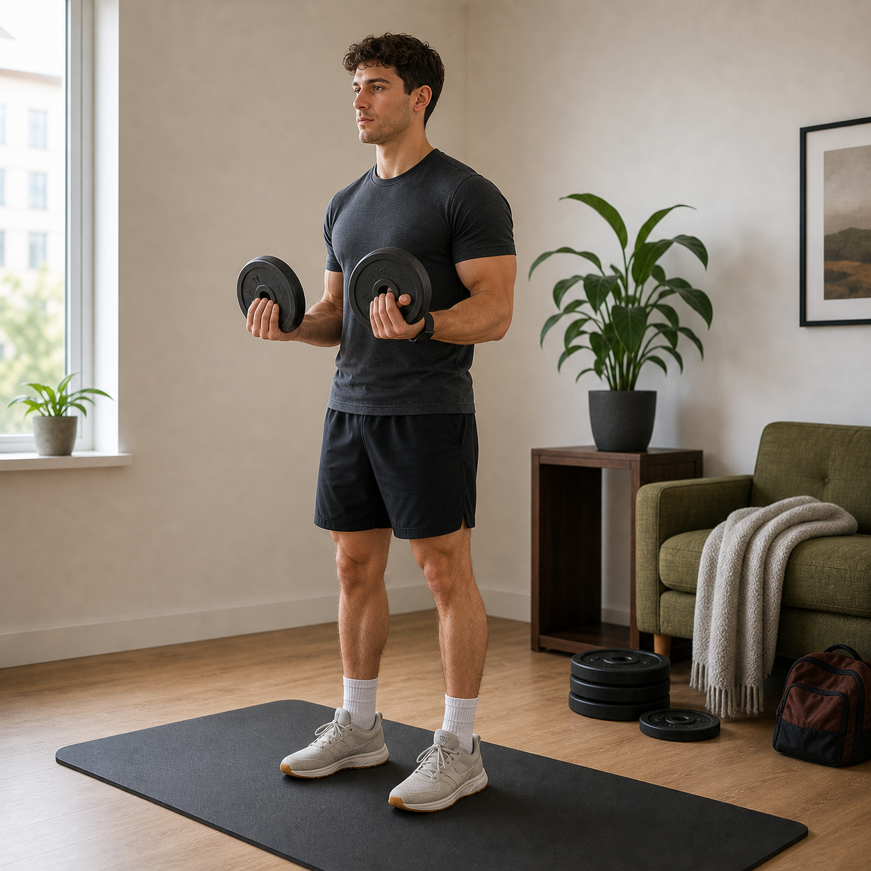 Plate curl demonstration