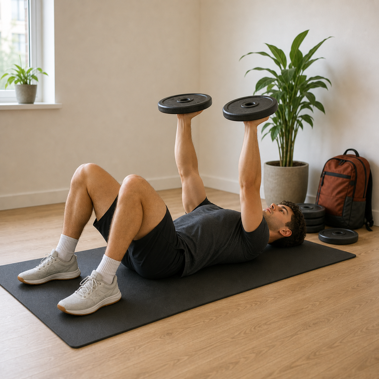 Floor press demonstration