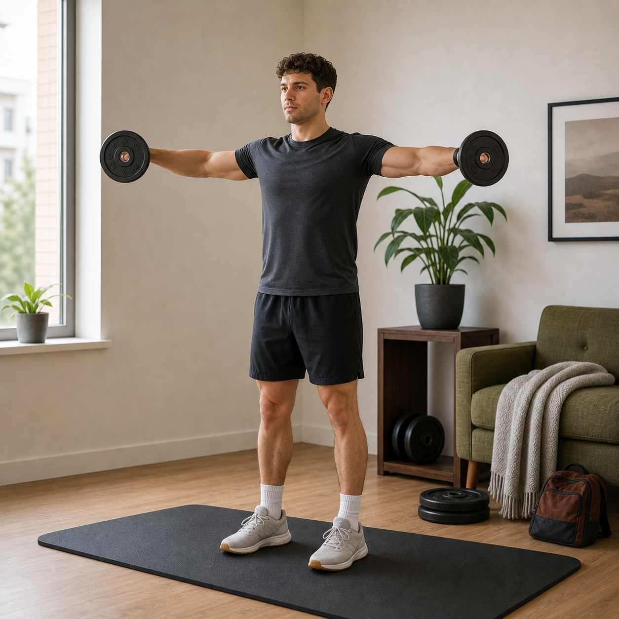 Lateral raise demonstration